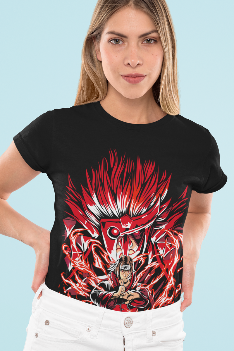 Nome do produto: CAMISETA FEMININA NARUTO MD19