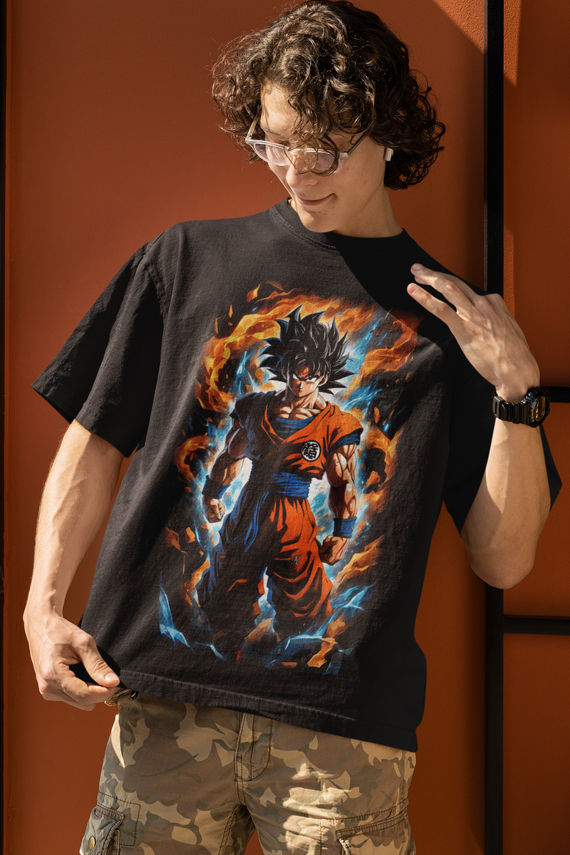 Nome do produto: CAMISETA OVERSIZED ANIMES MD03