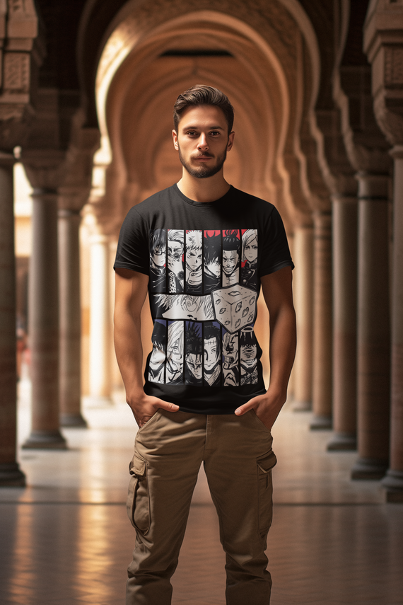 CAMISETA UNISSEX JUJUTSU KAISEN MD15