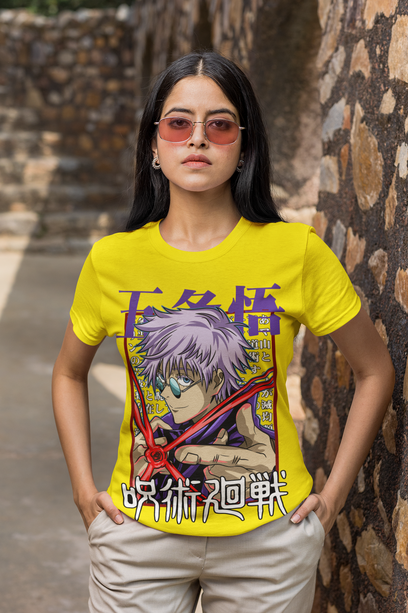 Nome do produto: CAMISETA FEMININA JUJUTSU KAISEN MD03