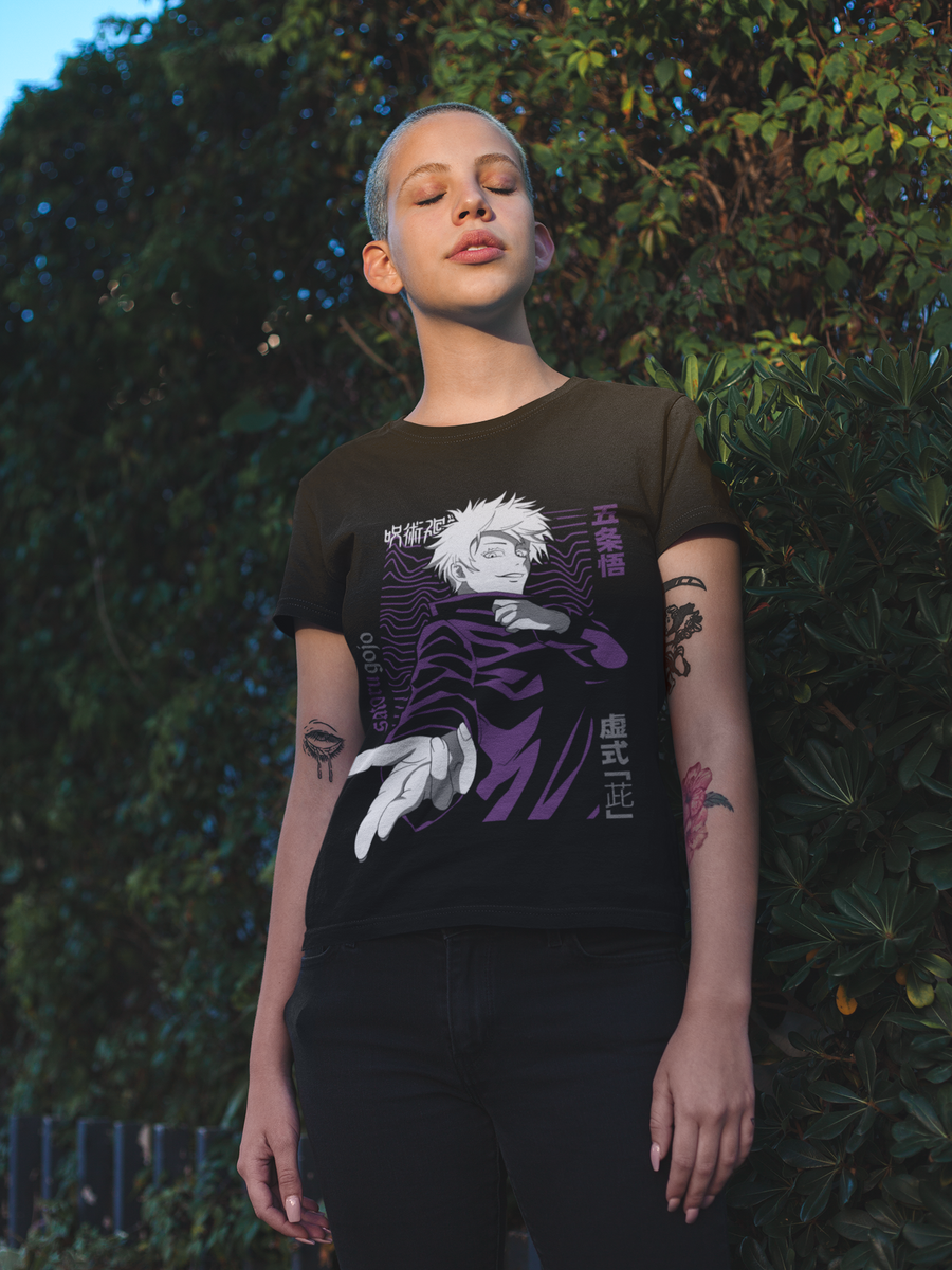 Nome do produto: CAMISETA FEMININA JUJUTSU KAISEN MD16