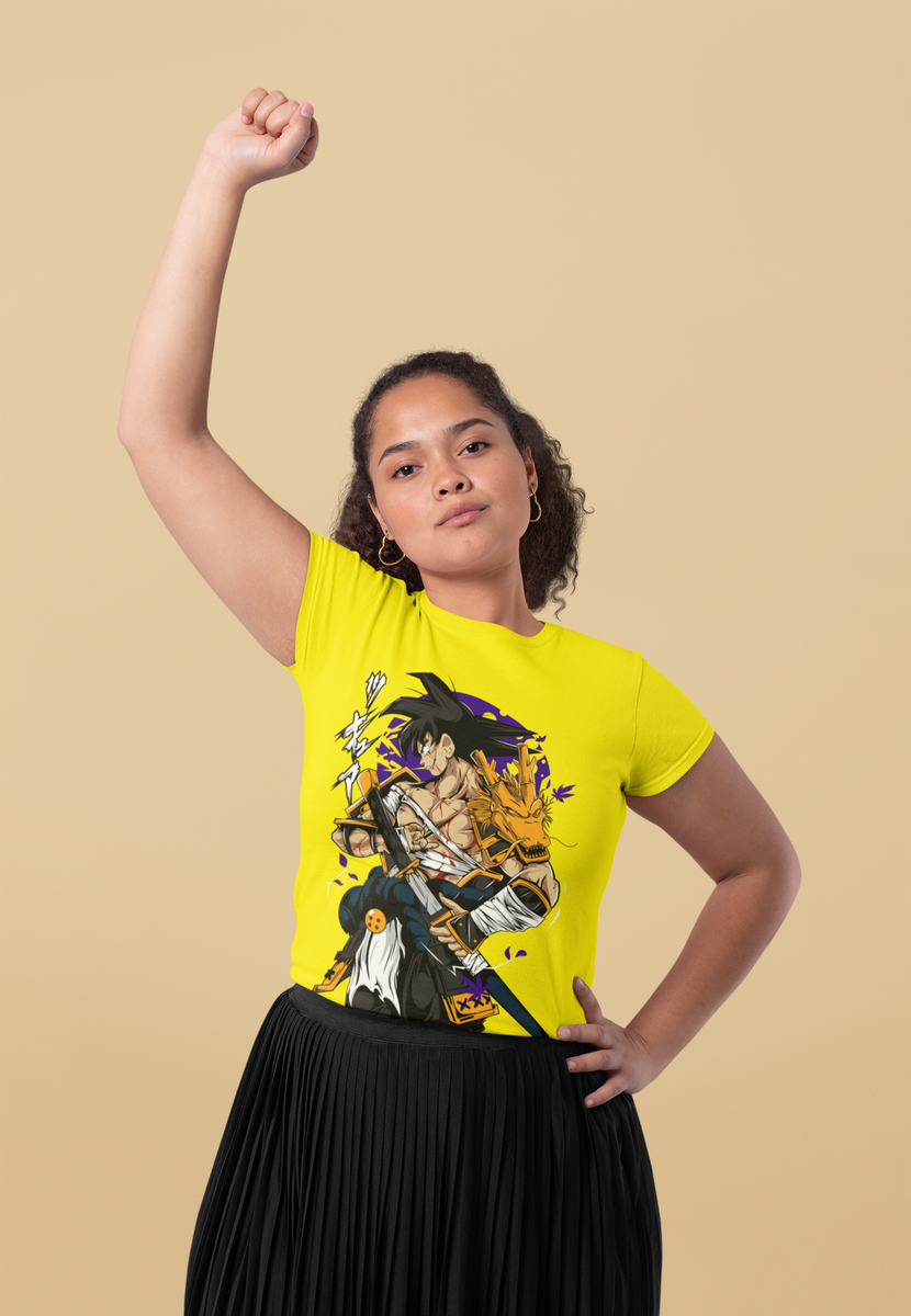 Nome do produto: CAMISETA FEMININA DRAGON BALL MD11