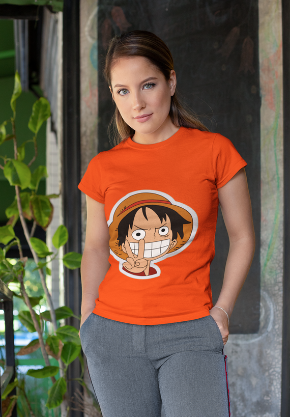 CAMISETA FEMININA ONE PIECE MD05