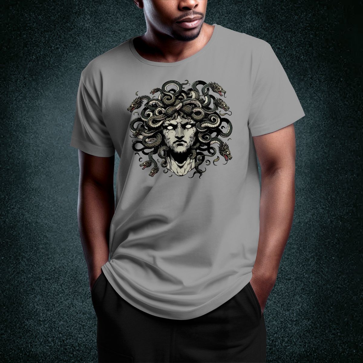 Nome do produto: Camiseta Medusa