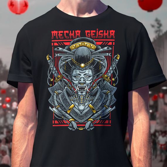 Camiseta Mecha Geisha