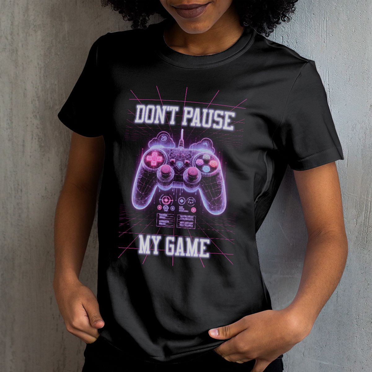 Nome do produto: Camiseta Don\'t Pause My Game