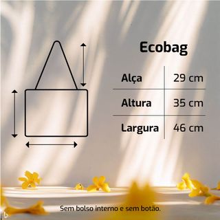 Nome do produtoEcobag Solarius Chifrudo - laranjado