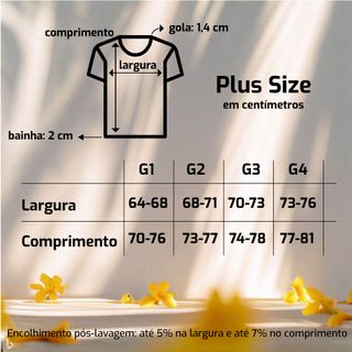 Nome do produtoCamiseta Ipê Rosa - Plus size