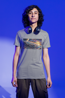 Coleção SciFi 01<br>T-Shirt Unissex Estonada