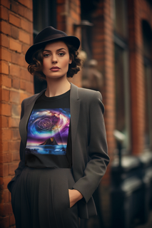 Coleção Cosmic Dreams 01<br>T-Shirt Unissex Prime