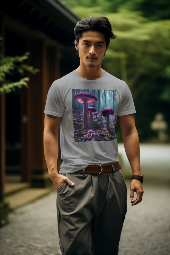 Coleção Magic Mushrooms 05<br>T-Shirt Unissex Quality