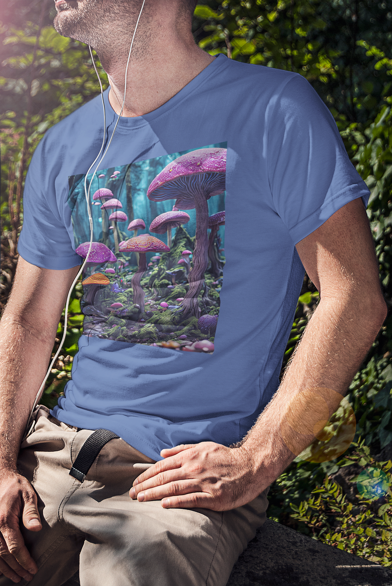 Nome do produto: Coleção Magic Mushrooms 03<br>T-Shirt Unissex Estonada