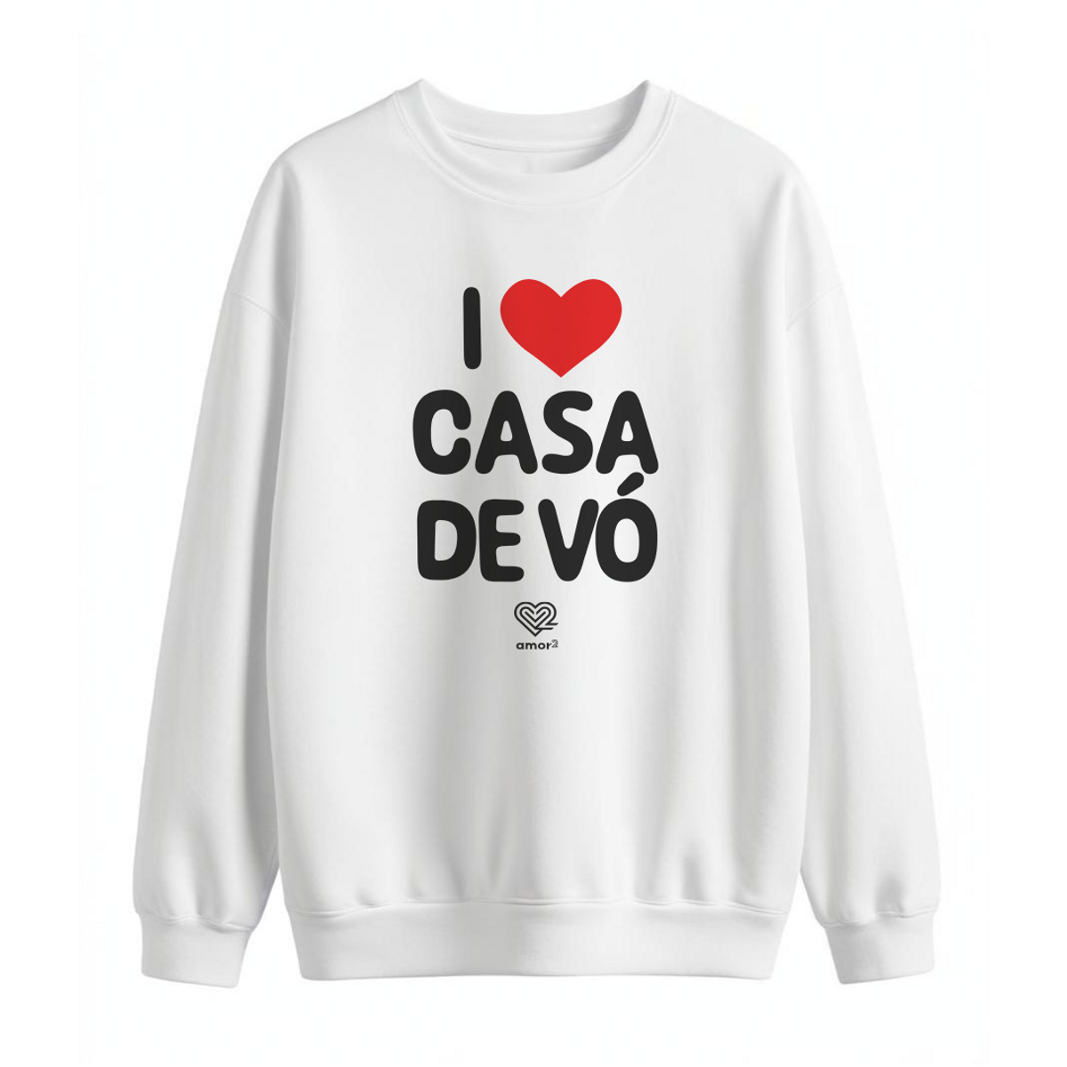 Nome do produto: I love casa de vó | moletom unissex