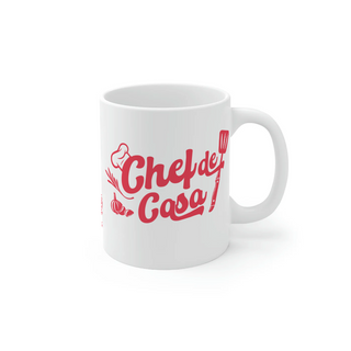 Nome do produtoChef de casa | caneca