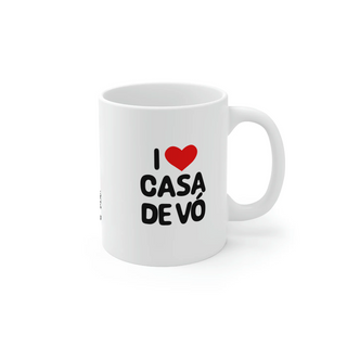 Nome do produtoI love casa de vó | caneca