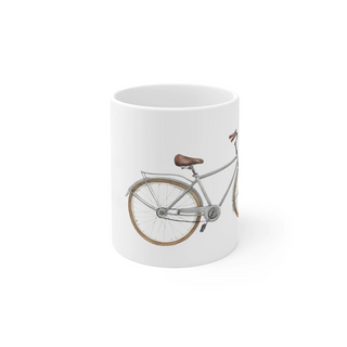 Nome do produtoLet´s bike (cinza) | caneca