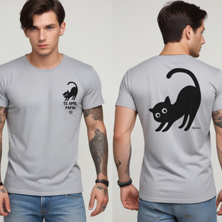 Nome do produtoPapai de gato | t-shirt