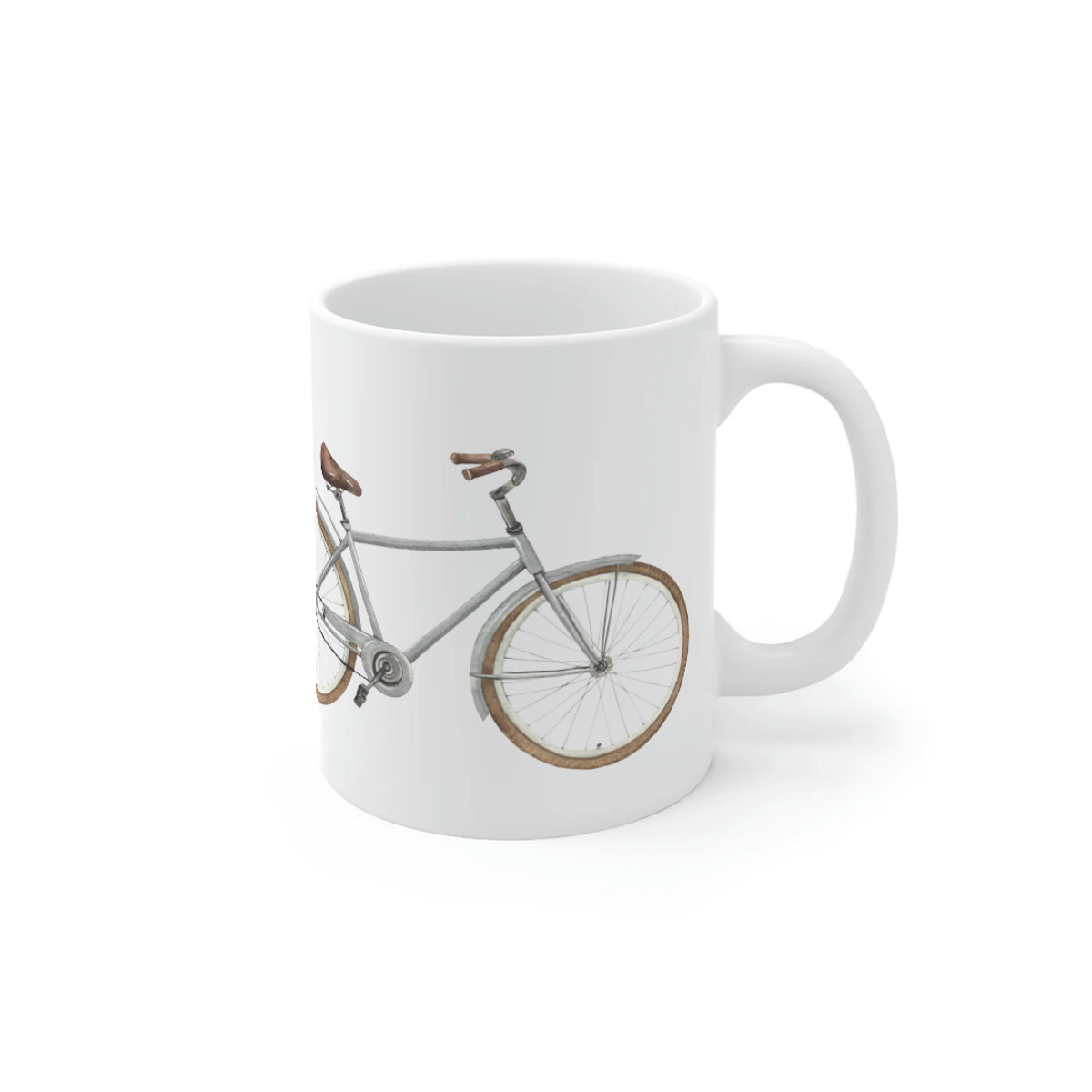 Nome do produto: Let´s bike (cinza) | caneca