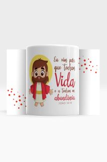 CANECA VIDA EM ABUNDÂNCIA