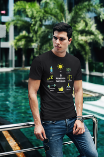 CAMISETA 8 REMÉDIOS NATURAIS CORES