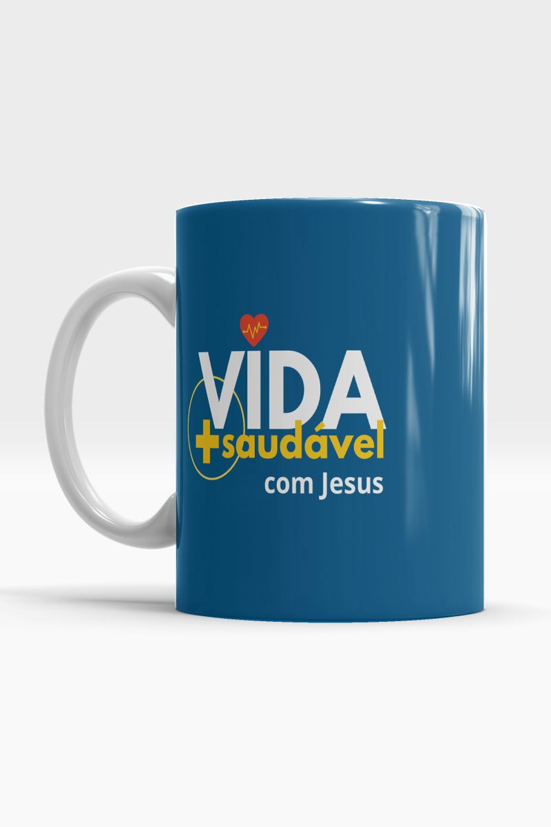 Nome do produto: CANECA VIDA + SAUDÁVEL