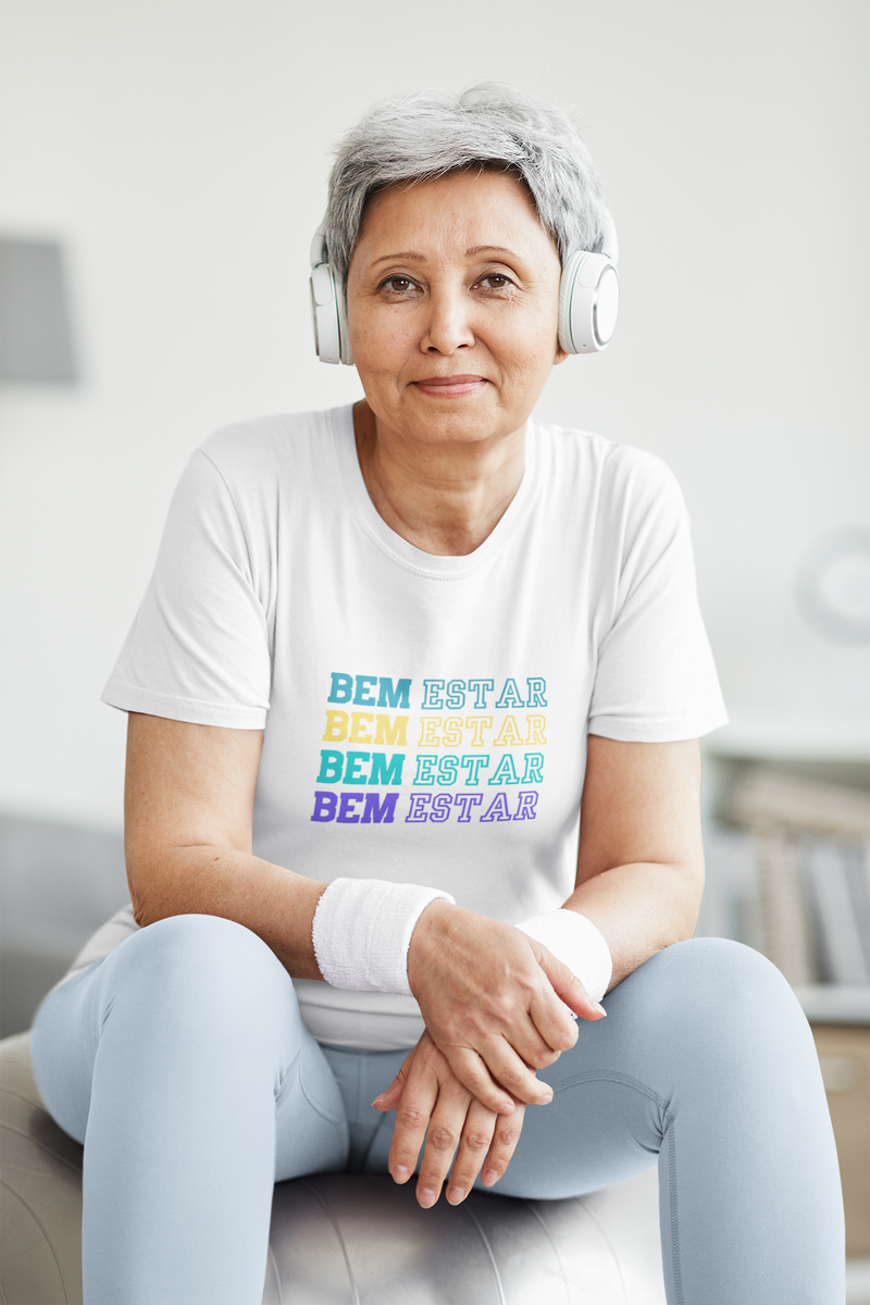 Nome do produto: CAMISETA FEMININA BEM ESTAR