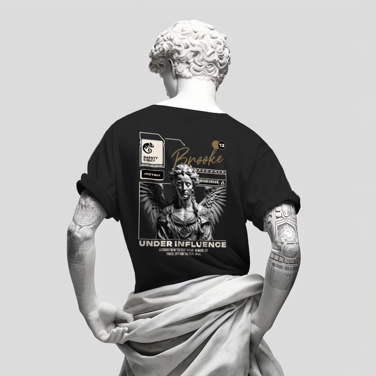 Nome do produto: Camiseta Prime Brooke Sculptural Collection Masculina