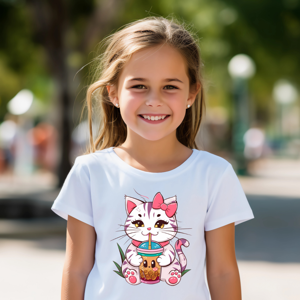 Nome do produto: Quality Infantil (10 A 14) -  Gato Cute