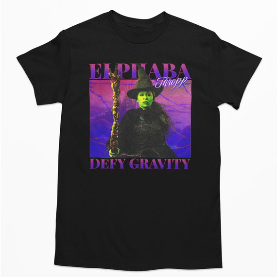 Camiseta Plus Size - Elphaba / Defy Gravity