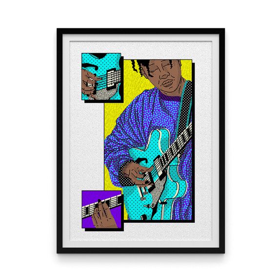 Poster Guitarrista