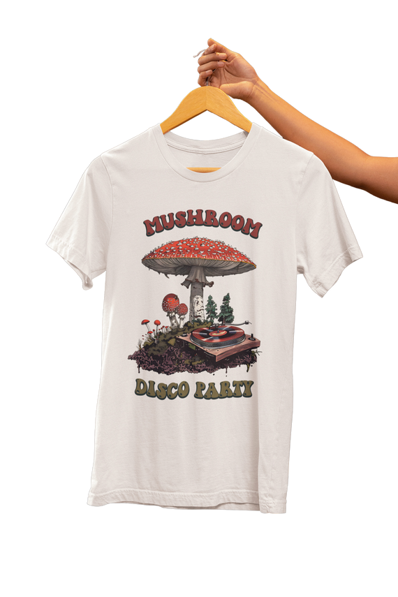 Camiseta | Cogumelo | Mushroom Disco Party
