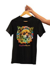 Camiseta ChillAhua Preta | Coleção Fun | Urban Scars