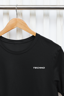 Camiseta Techno Preta | Coleção Musica Eletrônica | Urban Scars