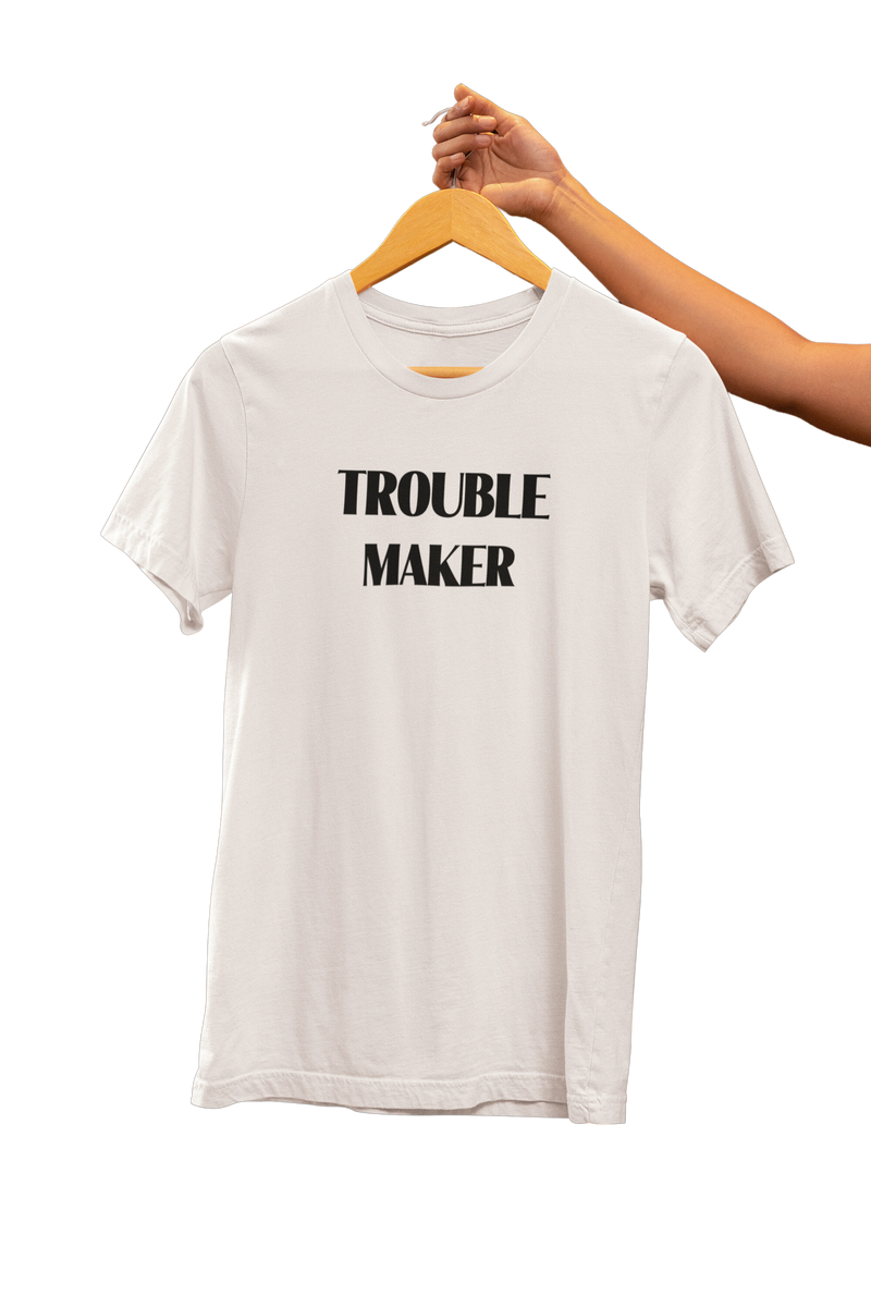 Nome do produto: Camiseta | Frases | Trouble Maker