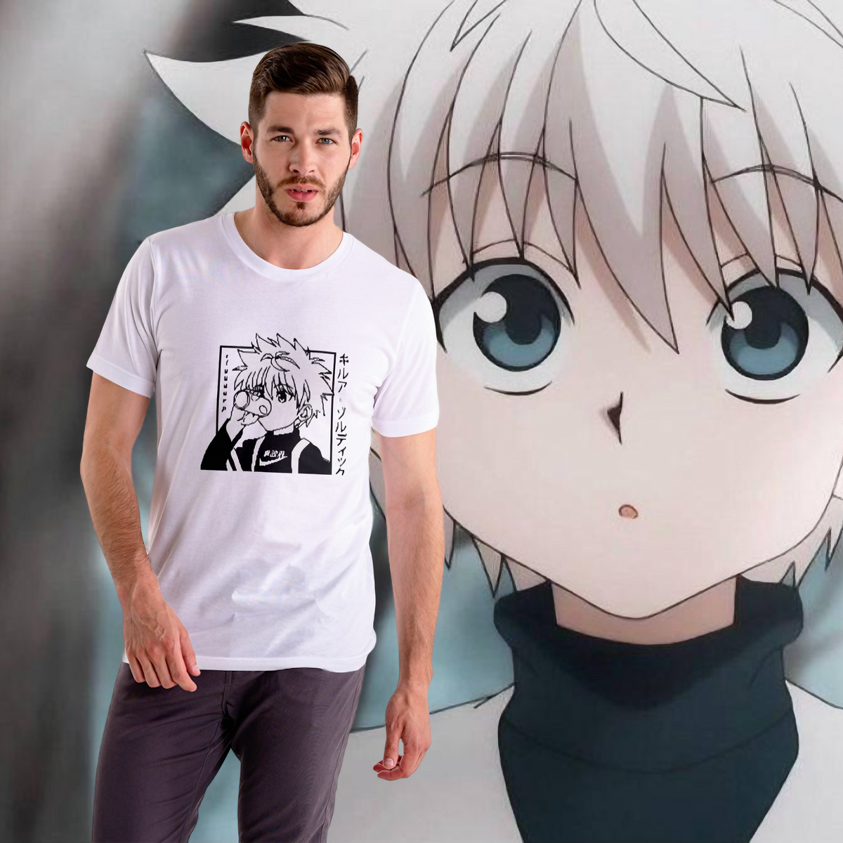 Nome do produto: T-shirt Killua