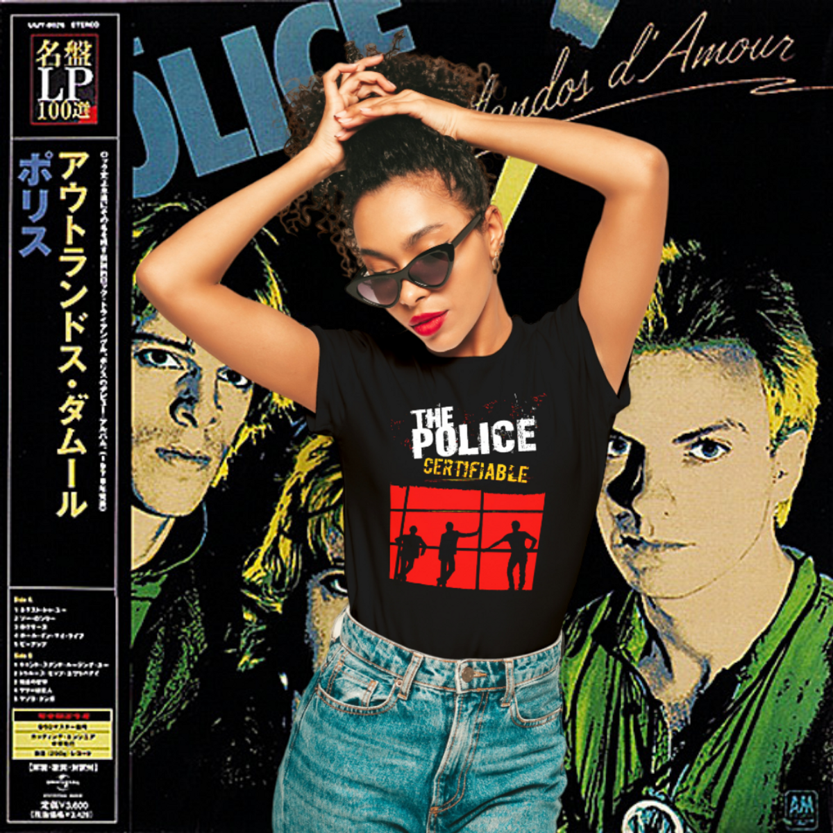 Nome do produto: The Police 01 Unissex