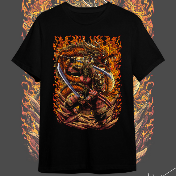 T-shirt Premium Samurai