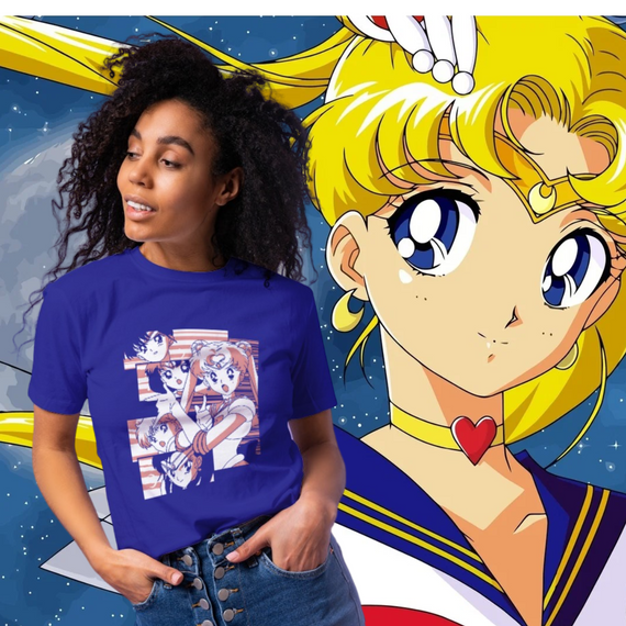 Camisa Feminina Quality Sailor Moon