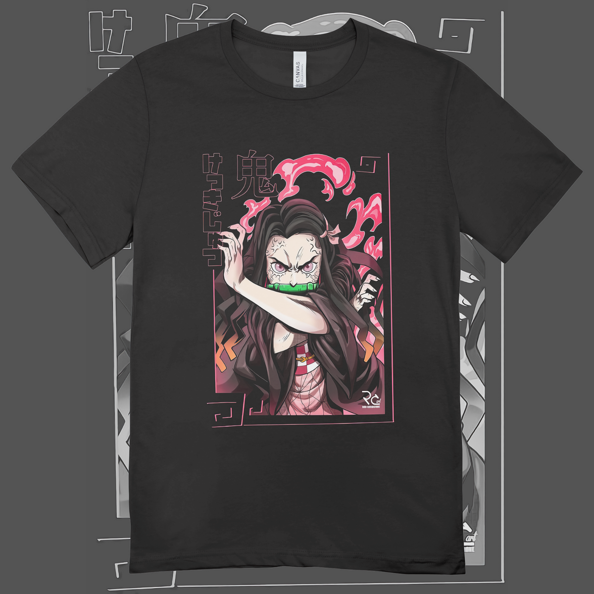 Nome do produto: T-shirt Premium Nezuko Kamado