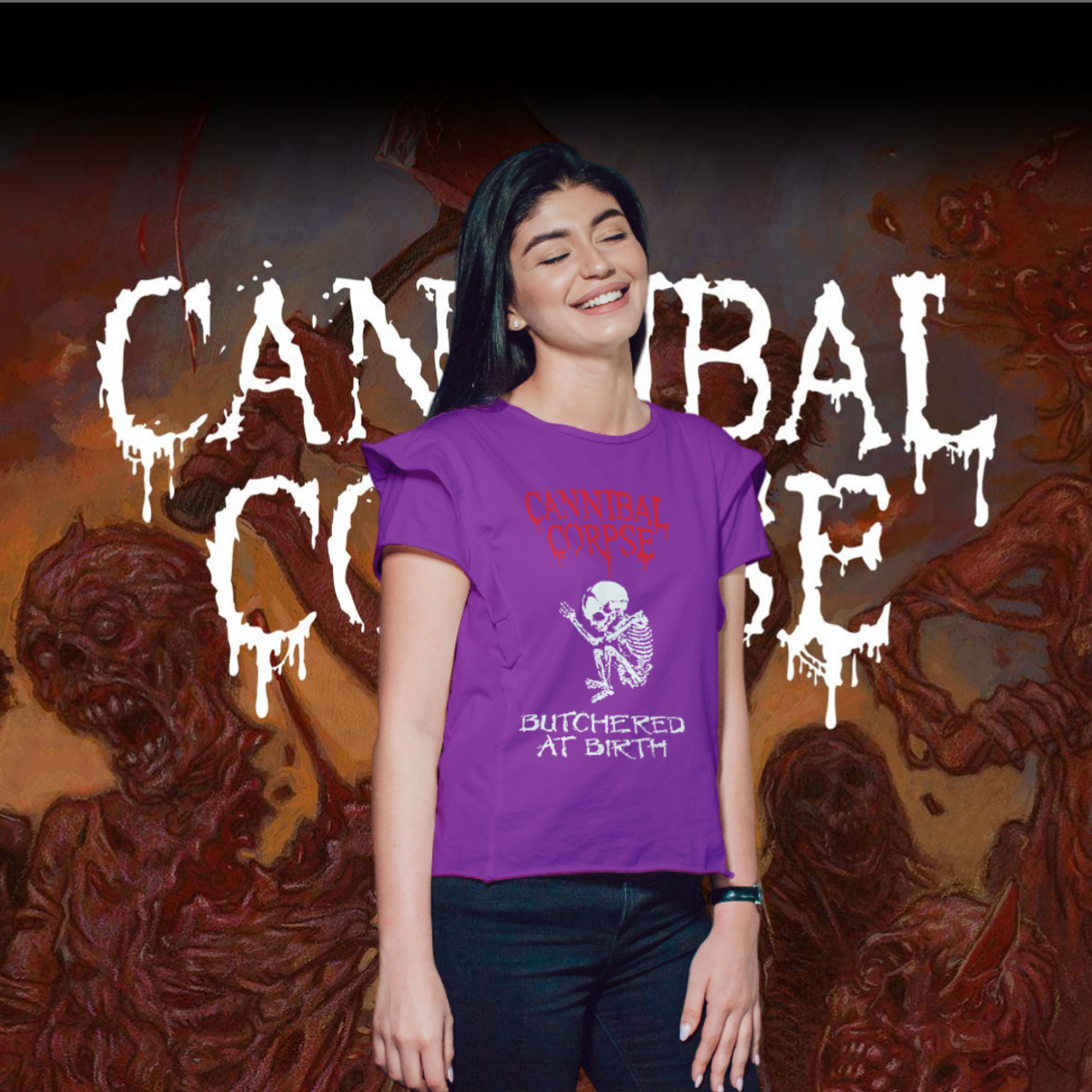 Nome do produto: Cannibal Corpse 01 Unissex