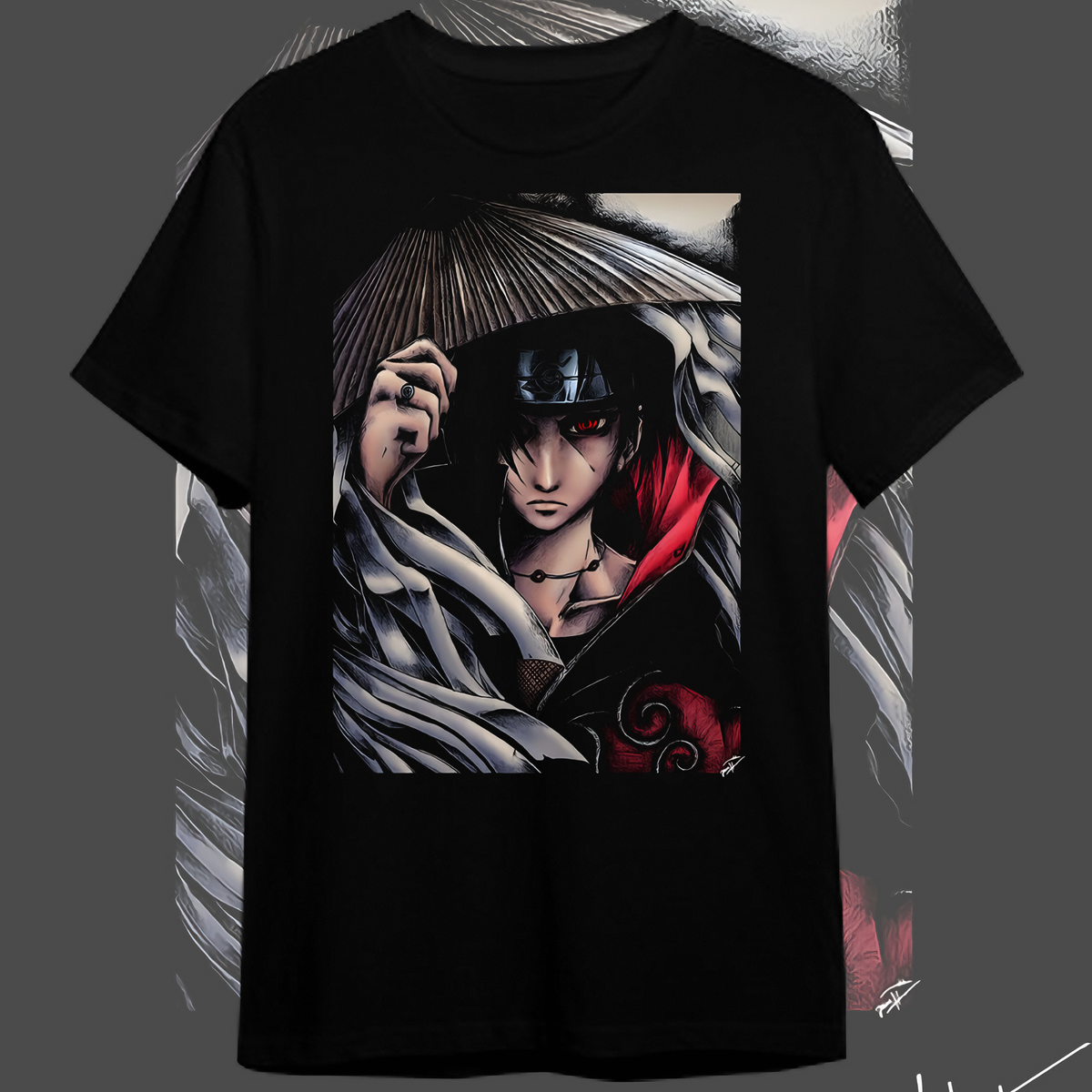 Nome do produto: T-shirt Premium Uchiha Itachi