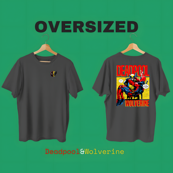 Deadpool&Wolverine Oversized Unissex