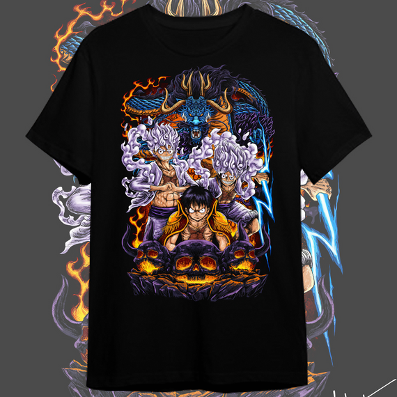 T-shirt Premium One Piece Luffy Gear V