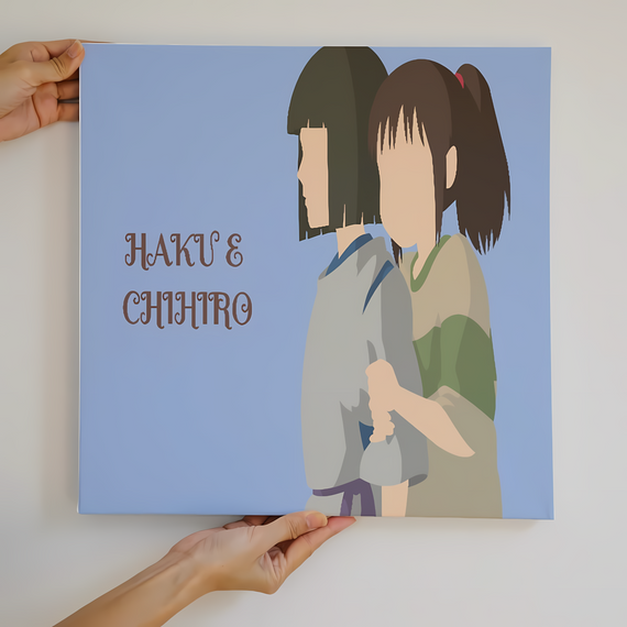 A viagem de Chihiro Haku e Chihiro