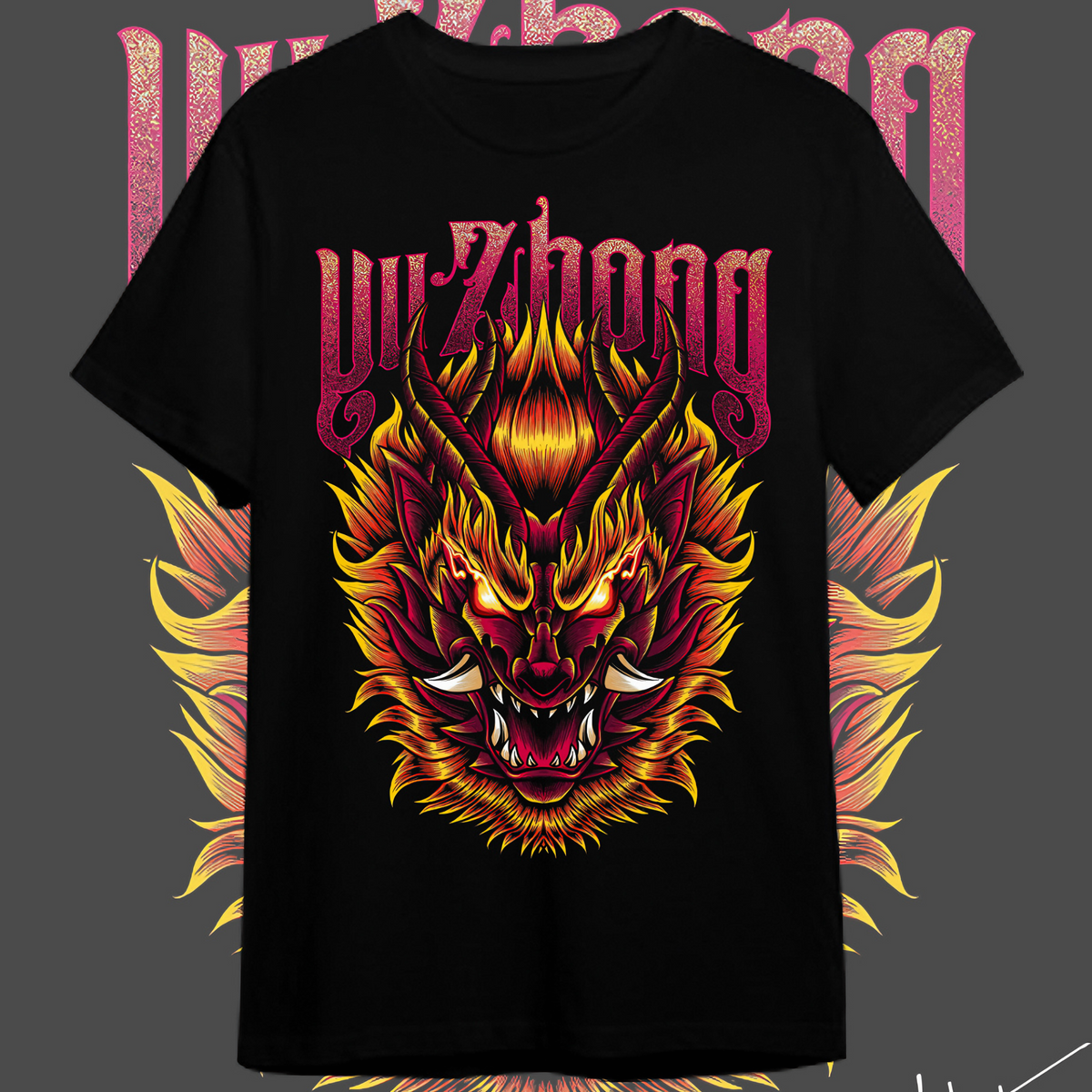 Nome do produto: T-shirt Premium Yu Zhong