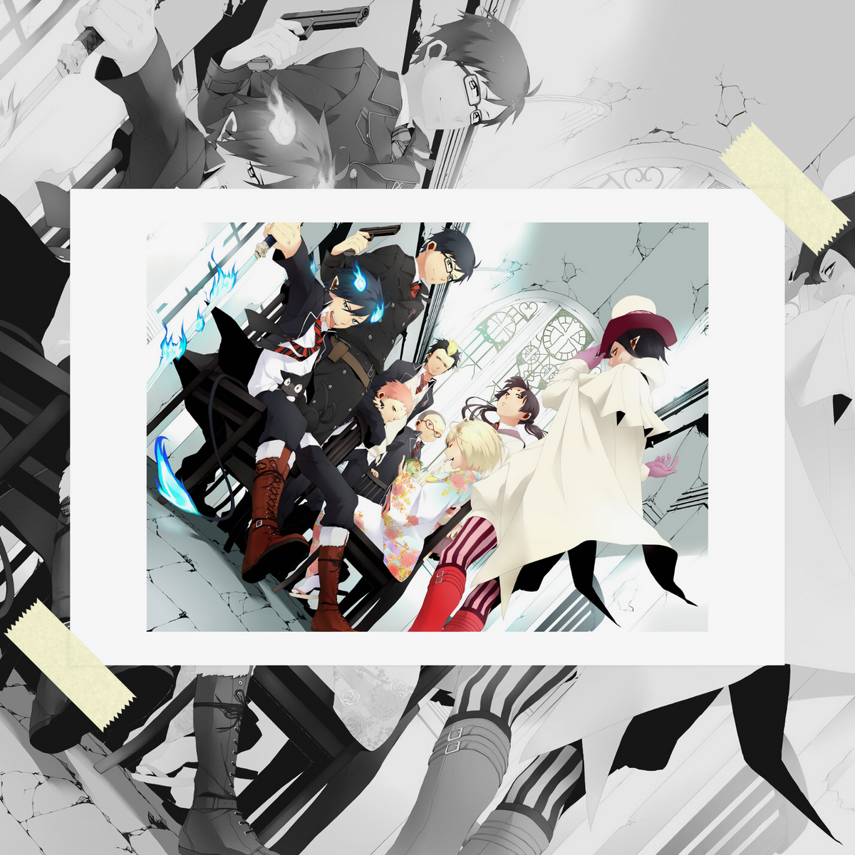 Nome do produto: Poster Blue Exorcist IV