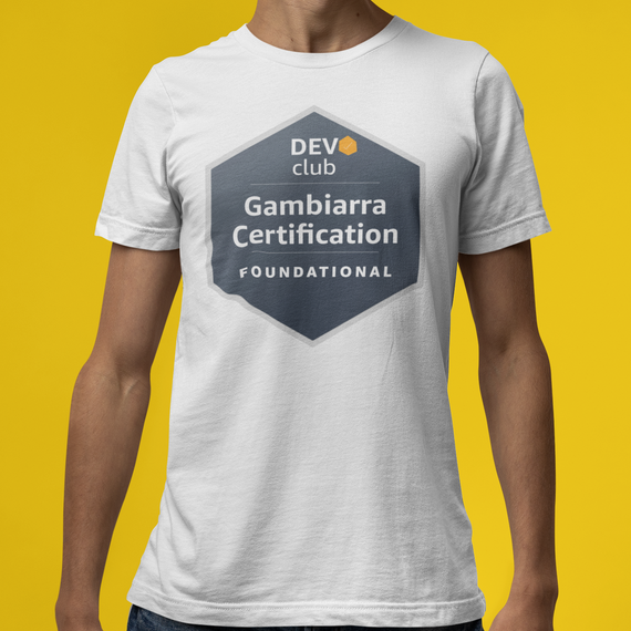 Camiseta Gambiarra Certification