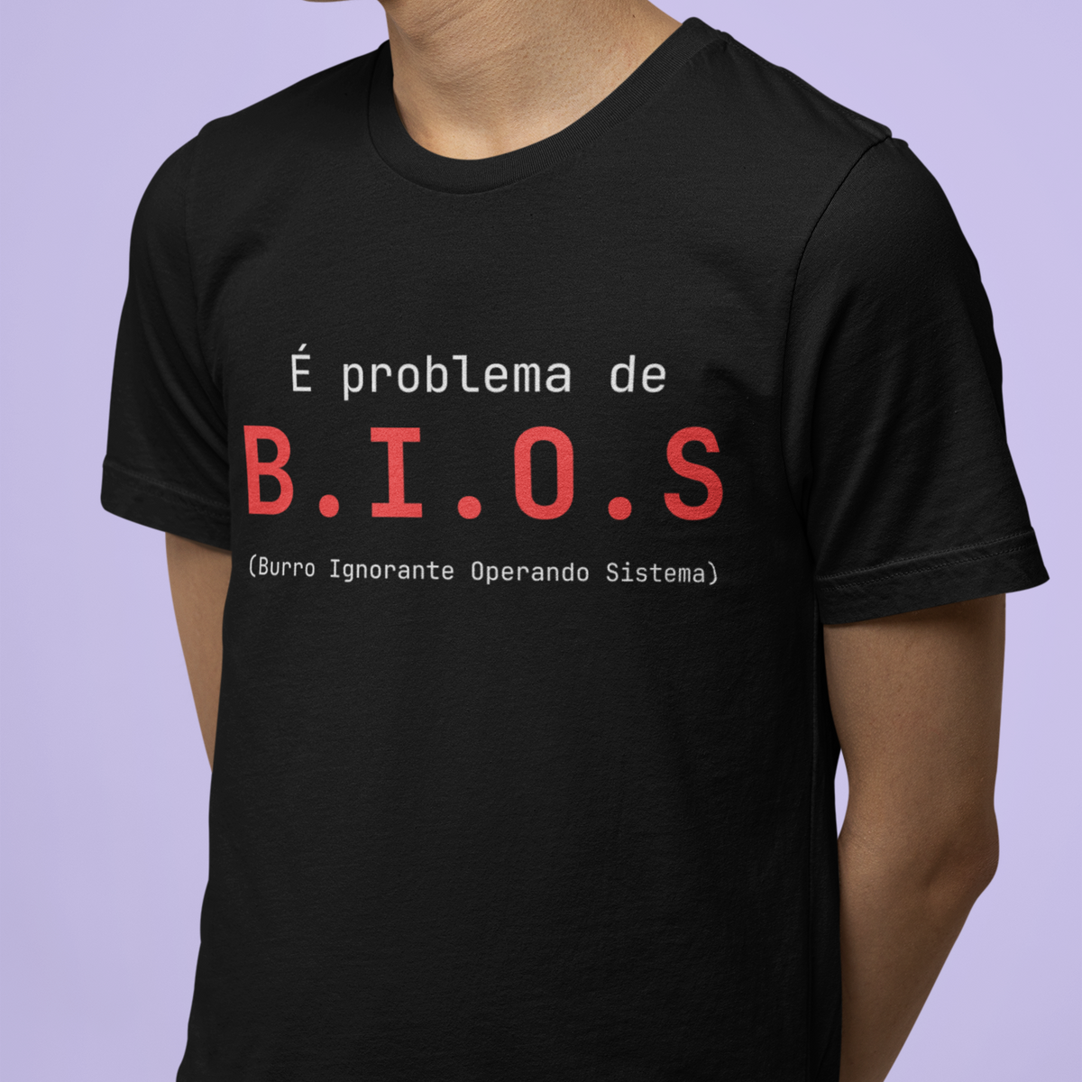 Nome do produto: Camiseta Problema de B.I.O.S