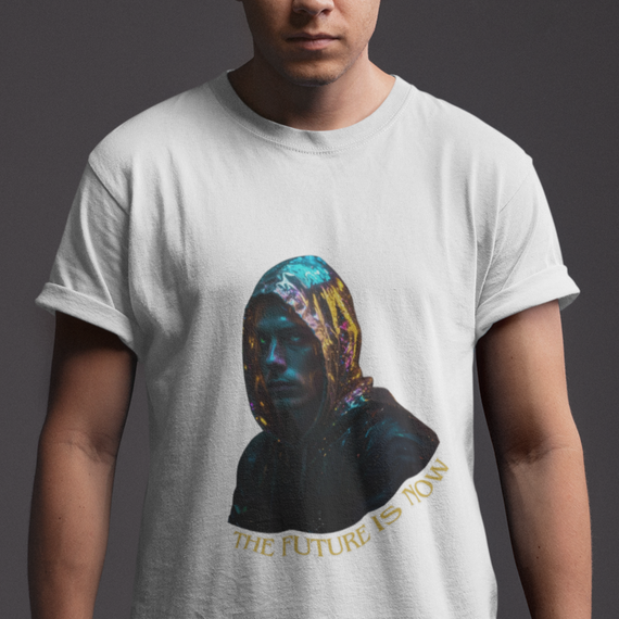 Camiseta Unissex -  Future is now