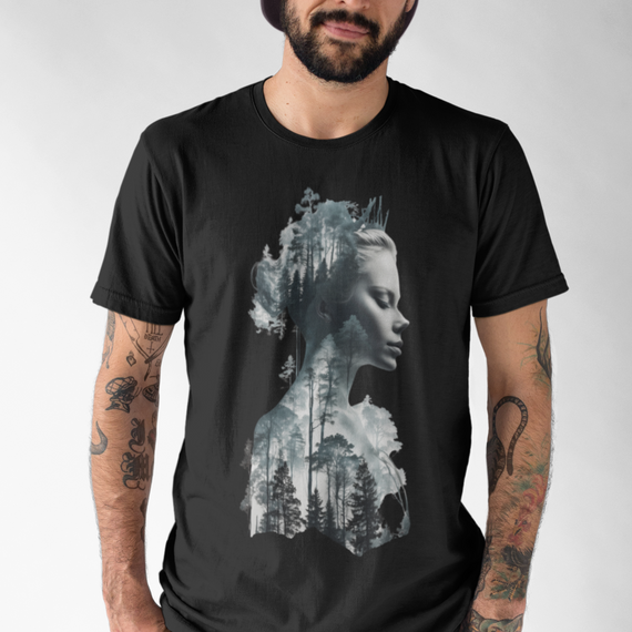 Camiseta Unissex -  Floresta Obscura